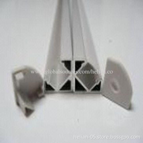 New seller/aluminum/45° surface LED profile extrusion for LED bar light